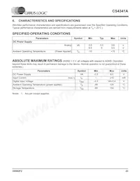 CS4341A-KSZR Datenblatt Seite 23