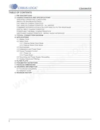 CS4345-DZZ Datenblatt Seite 2