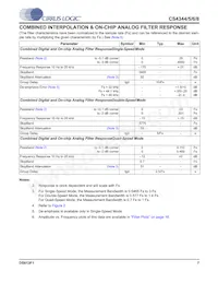 CS4346-CZZ Datasheet Page 7