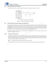 CS4349-DZZR Datasheet Page 23