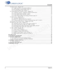 CS4350-CNZ Datasheet Pagina 4