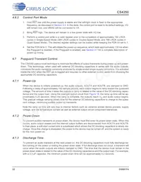 CS4350-CNZ Datasheet Pagina 22