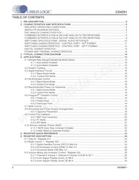 CS4351-DZZR/B數據表 頁面 2