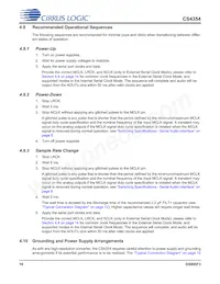 CS4354-CSZR Datasheet Pagina 18