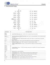 CS4361-CZZR Datasheet Pagina 4