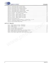 CS4362-KQZ/E數據表 頁面 4