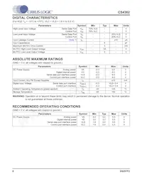 CS4362-KQZ/E Datenblatt Seite 8