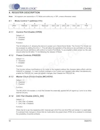 CS4362-KQZ/E Datasheet Page 16