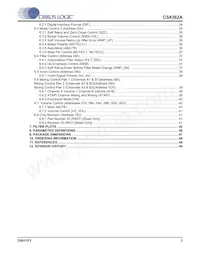 CS4362A-DQZ Datasheet Page 3