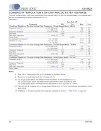 CS4362A-DQZ Datasheet Page 12