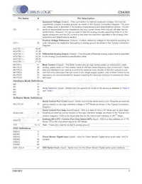 CS4365-DQZR Datasheet Page 7