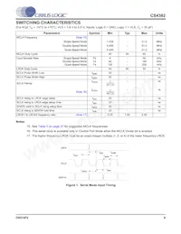 CS4382-KQZ/E Datasheet Page 9