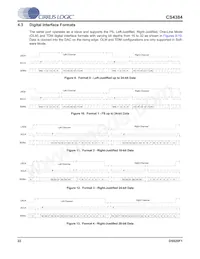 CS4384-CQZR Datasheet Page 22