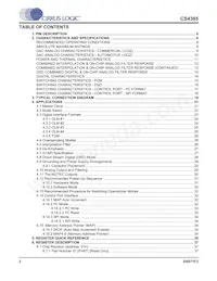 CS4385-DQZR數據表 頁面 2