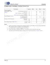 CS4385-DQZR Datasheet Page 11