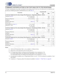 CS4385-DQZR Datenblatt Seite 12
