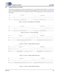 CS4385-DQZR Datasheet Page 23