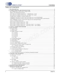 CS4385A-DQZR數據表 頁面 2