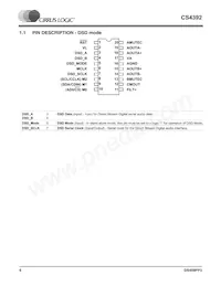CS4392-KZZR Datasheet Page 6