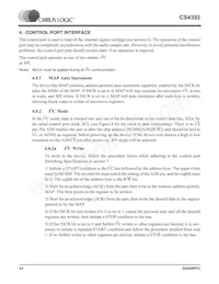 CS4392-KZZR數據表 頁面 14