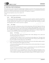 CS4392-KZZR Datasheet Page 14