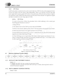 CS4392-KZZR Datasheet Page 16
