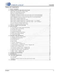 CS4398-CZZR數據表 頁面 3
