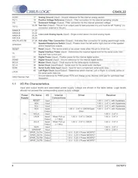 CS43L22-CNZR數據表 頁面 8