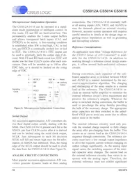 CS5016-BL16Z Datasheet Page 18