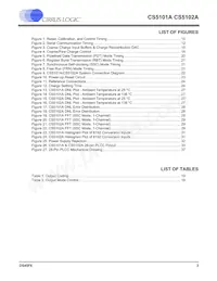 CS5102A-JLZ數據表 頁面 3