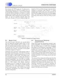 CS5102A-JLZ Datasheet Pagina 18