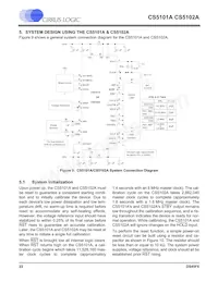 CS5102A-JLZ Datenblatt Seite 22