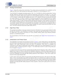 CS5331A-KSZ Datasheet Pagina 11