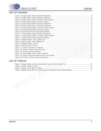 CS5341-DZZ Datasheet Pagina 3