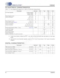 CS5341-DZZ Datasheet Page 10