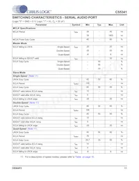 CS5341-DZZ Datasheet Page 11