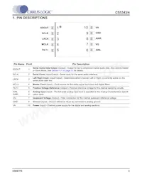 CS5344-DZZ Datasheet Page 3