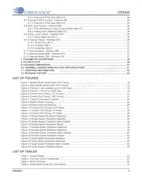 CS5345-CQZR Datasheet Pagina 3