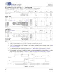 CS5364-DQZR Datasheet Page 16