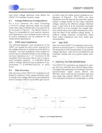 CS5372-BSZR Datasheet Page 12
