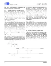 CS5372-BSZR Datasheet Pagina 12