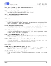 CS5372-BSZR Datasheet Pagina 19