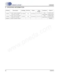 CS5381-KSZR Datasheet Page 22