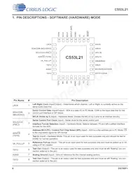CS53L21-DNZ Datasheet Pagina 6