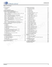 CS53L30-CNZR Datasheet Pagina 3