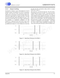 CS5512-BSZR Datasheet Page 17