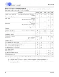 CS5529-ASZR Datasheet Page 8