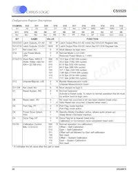 CS5529-ASZR Datasheet Page 20