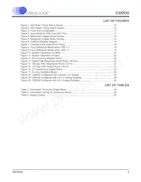 CS5530-CSZ Datasheet Page 3