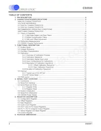 CS5550-ISZR Datasheet Pagina 2